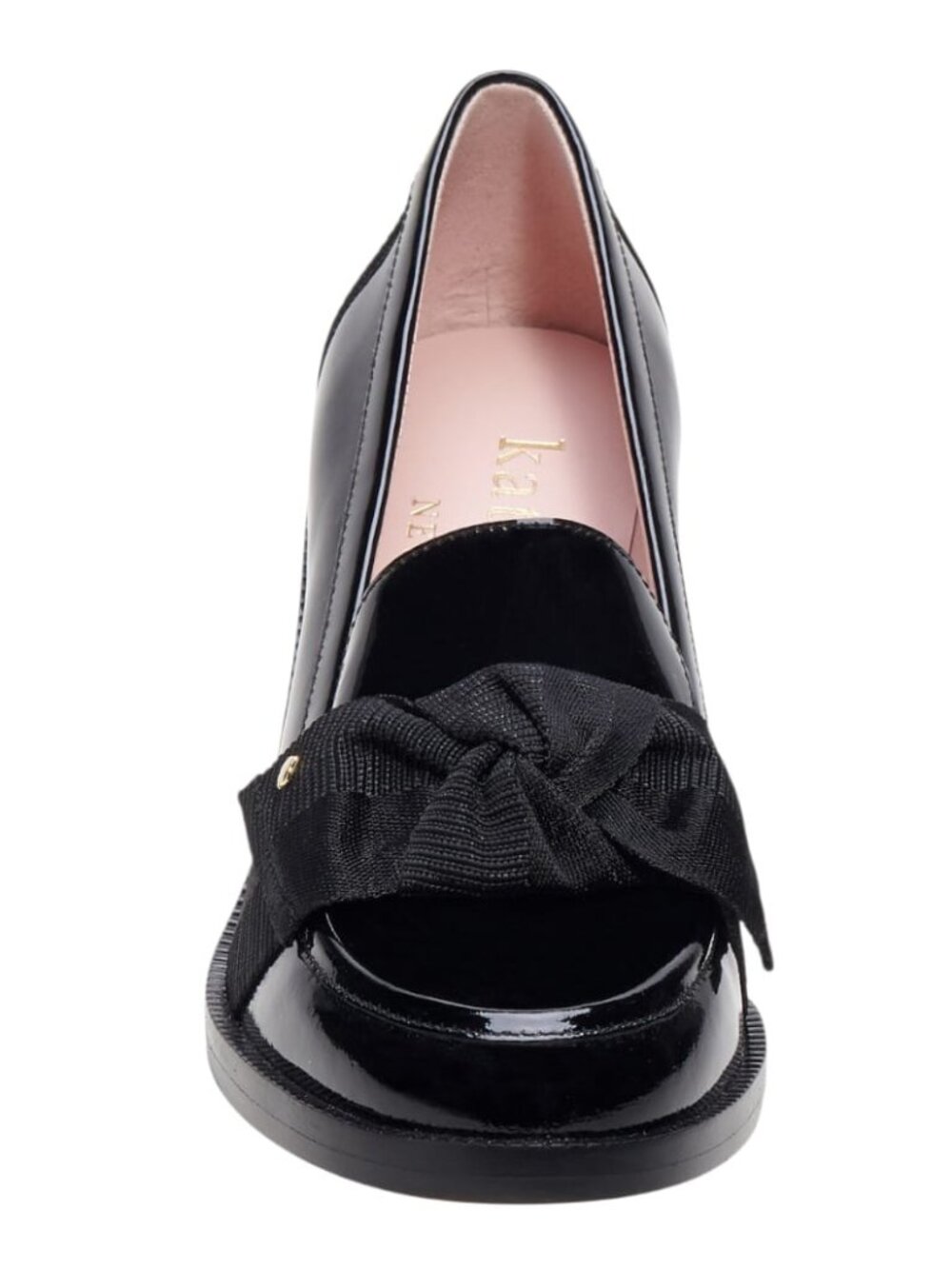 Kate Spade New York Leandra Heeled Loafers, Black, US 7.5 B - Picture 5 of 6